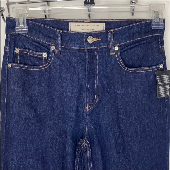 Mark Jacobs High-Rise Ella Skinny Jeans 27 - Picture 3 of 7